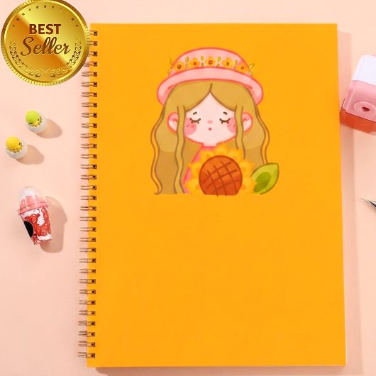 Cahier mignon pour filles 