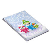 Cahier Mignons Hiboux d'Hiver (Côté Droit)
