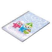 Cahier Mignons Hiboux d'Hiver (Côté gauche)