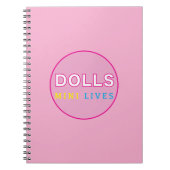 Cahier Mini Lives Poupées (Devant)