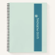 Cahier Minimaliste Bonjour Soleil - Motiva