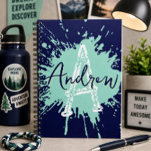 Cahier Monogram Modern Boy Prépa Rentree Scolaire