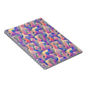 Cahier - Motif Aquarelle Multicolore (Côté Droit)