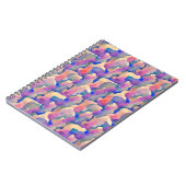 Cahier - Motif Aquarelle Multicolore (Côté gauche)