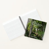 Cahier Nature & Bois Naturel avec Nom (Intérieur)