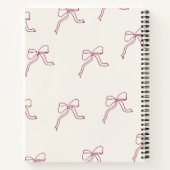 Cahier - Nœud Rose 🎀 Journal (Dos)
