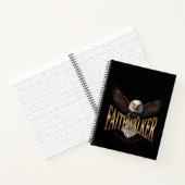Cahier Noir à Reliure Spirale Aigle (Intérieur)