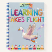 Cahier Oie Apprendre en s'envolant – Rentrée des c (Devant)