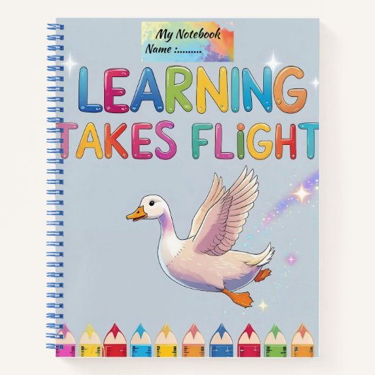 Cahier Oie Learning Takes Flight – Rentrée des cla (Devant)