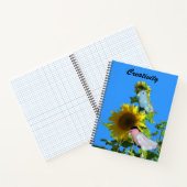 Cahier - Oiseaux sur Tournesol (Intérieur)