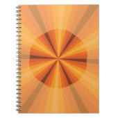 Cahier Orange Illusion d'Optique (Devant)
