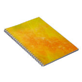 Cahier Orange Lumineux (Côté Droit)