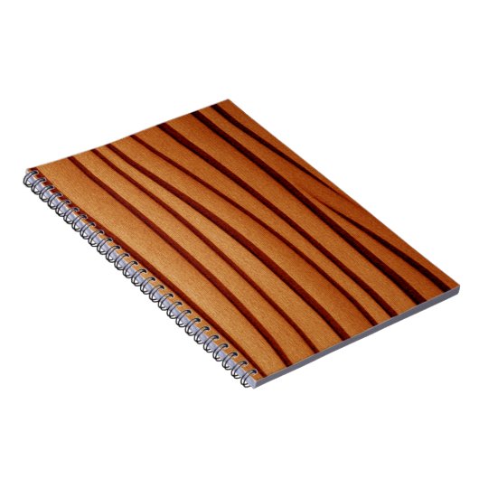 Cahier orange rustique brûlé (Côté Droit)