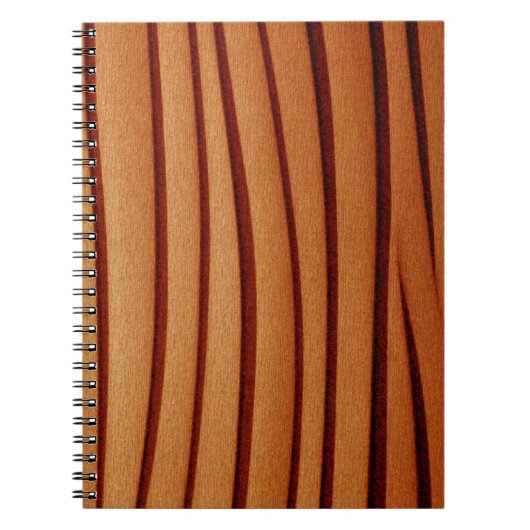Cahier orange rustique brûlé (Devant)