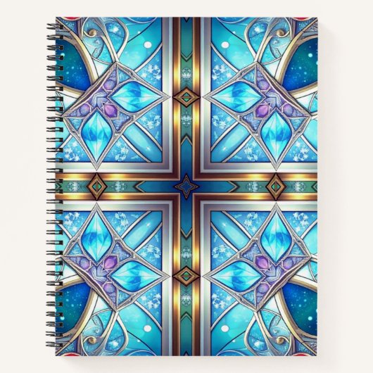 Cahier Orné Bleu (Devant)
