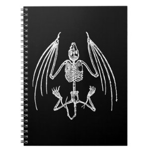 Cahier Os de Chauve-Souris Vampire Gothique