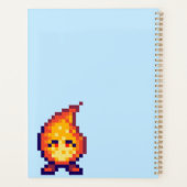 Cahier ou agenda dragon bébé (Dos)