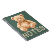 Cahier Ours en Peluche (Côté Droit)