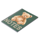 Cahier Ours en Peluche (Côté gauche)