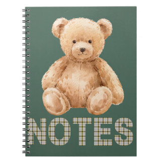 Cahier Ours en Peluche
