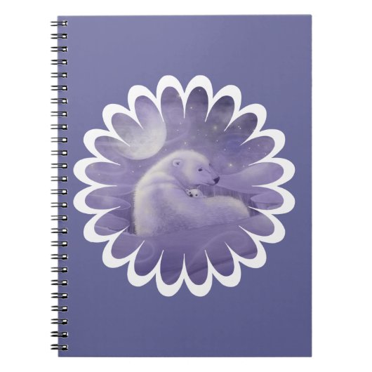 Cahier Ours Polaire et Ourson (Devant)