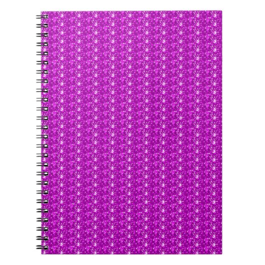 Cahier Paillettes Rose (Devant)