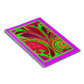 Cahier paisley sauvage (Côté Droit)