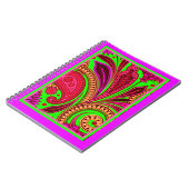 Cahier paisley sauvage (Côté gauche)