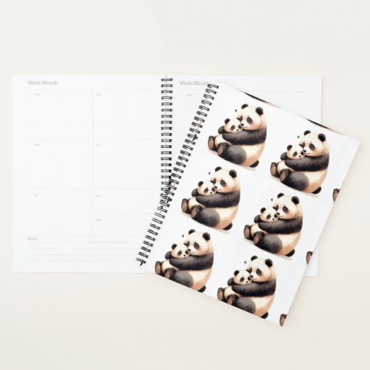 Cahier Panda Mignon (Devant avec enveloppe)