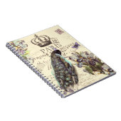 Cahier paon Royal Paris (Côté Droit)