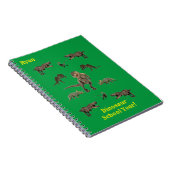 Cahier Papier d'Emballage Dinosaures (Côté Droit)