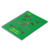 Cahier Papier d'Emballage Dinosaures (Côté gauche)