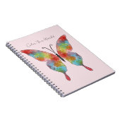 Cahier Papillon Color Splash (Côté Droit)