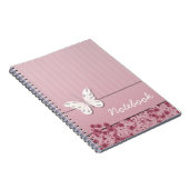 Cahier Papillon et Fleurs (Côté Droit)