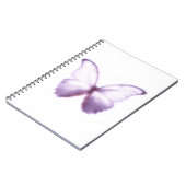 Cahier Papillon Violet (Côté gauche)