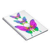 Cahier Papillons en Verre Coloré (Côté Droit)