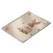 Cahier Pastel de Lapin Bébé (Côté gauche)