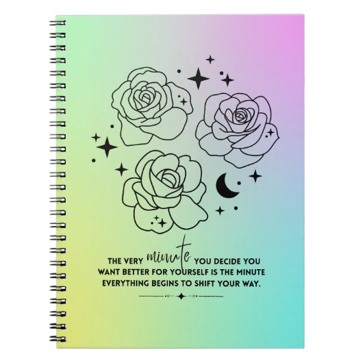 Cahier Pastel Glow Up (Devant)