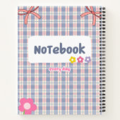 Cahier Pastel Mignon | Journal Esthétique Doux (Dos)