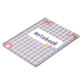 Cahier Pastel Mignon | Journal Esthétique Doux (Côté gauche)