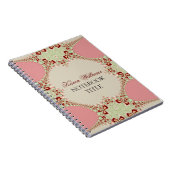 Cahier Pastel Rose Dentelle (Côté Droit)