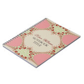 Cahier Pastel Rose Dentelle (Côté gauche)