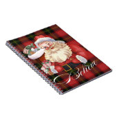 Cahier Père Noël Vintage (Côté Droit)