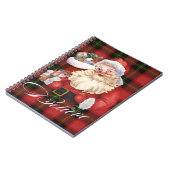 Cahier Père Noël Vintage (Côté gauche)