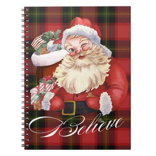 Cahier Père Noël Vintage (Devant)