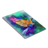 Cahier perroquet coloré (Côté Droit)