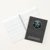 Cahier personnalisable Elemental Pentacle 21,59 x  (Intérieur)