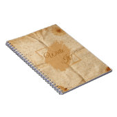 Cahier Personnalisable Vintage (Côté Droit)