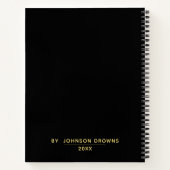 Cahier personnalisé (Dos)