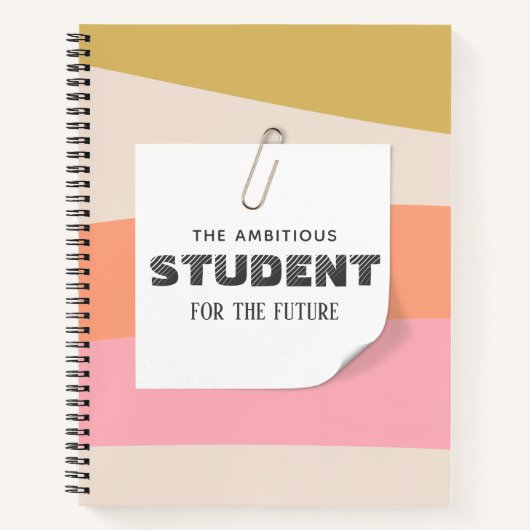 Cahier personnalisé (Devant)